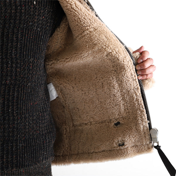 ナイジェルケーボン Nigel Cabourn シープスキン ムートンジャケット フード オーセンティック 8035119nigelcabourn (メンズ)