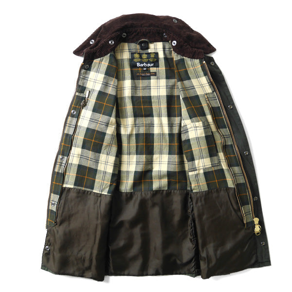 Barbour バブアー ウォッシュド スリムフィット ビデイル オイルドジャケット MWX1015 セージ メンズ