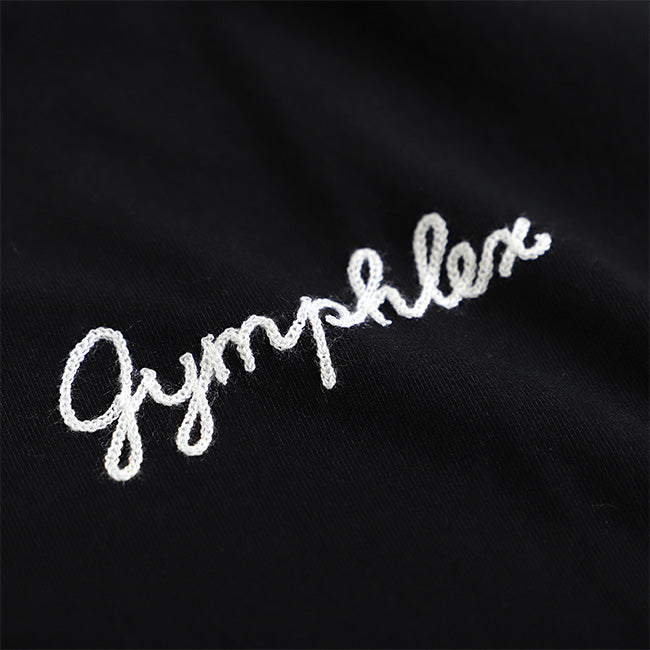 GYMPHLEX ジムフレックス ロゴ刺繍Tシャツ J-1155 CH 半袖Tシャツ (メンズ レディース)
