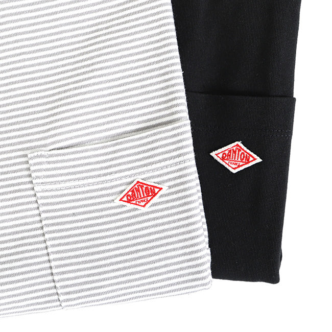 DANTON ダントン オーバーサイズ ノースリーブTシャツ JD-9173 カットソー (レディース)