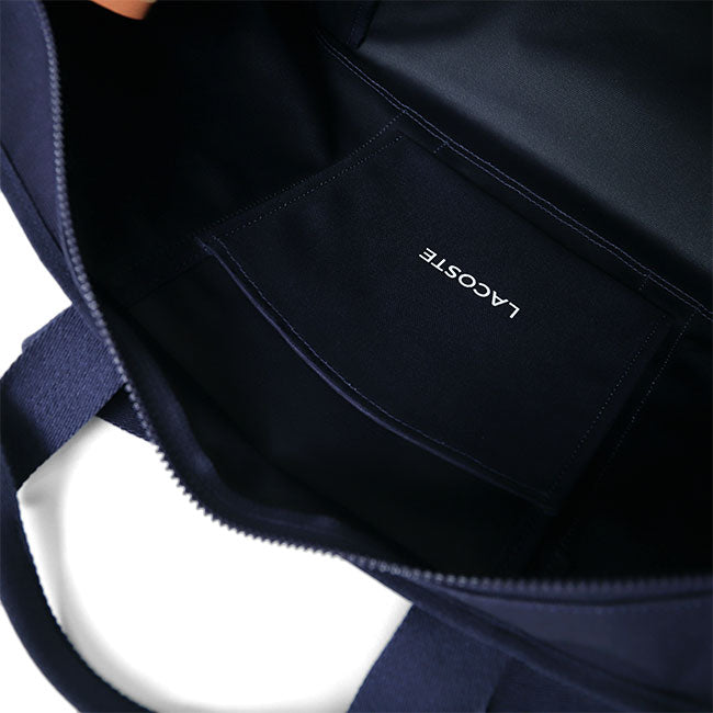 LACOSTE ラコステ ミニロゴ キャンバス トートバッグ NH3534U