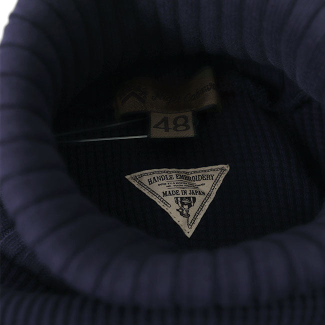 Nigel Cabourn ナイジェルケーボン タートルネック ワッフル セーター 20025 ニット メンズ