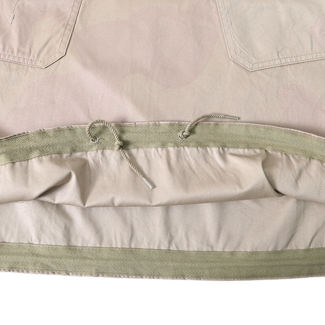 Nigel Cabourn ナイジェルケーボン カモフラージュ ミリタリー プルオーバー パーカー ガンナー スモック 80410030001 迷彩 メンズ