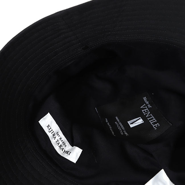 KIJIMA TAKAYUKI VENTILE BUCKET HAT 241004