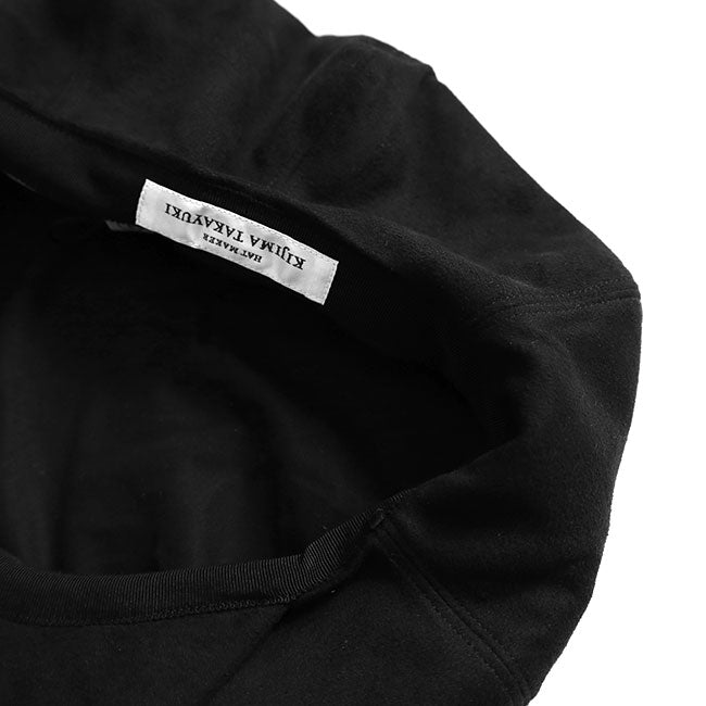 KIJIMA TAKAYUKI FAUX SUEDE FLAT BIG CASQUETTE MYYY252816 **