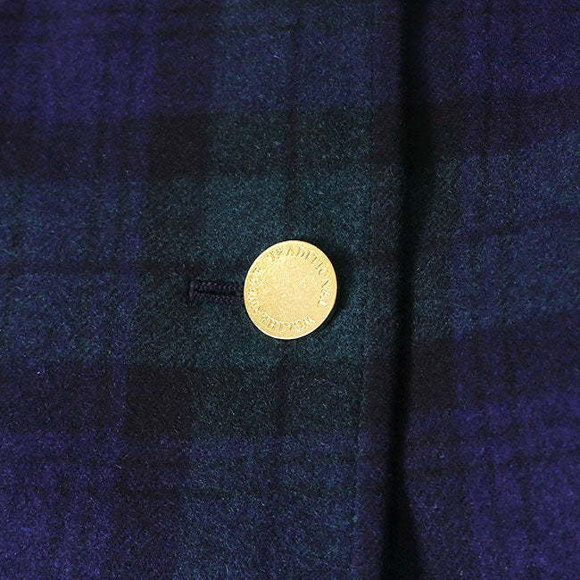 Traditional Weatherwear トラディショナルウェザーウェア MALTON マールトン チェック柄 ノーカラーコート L242KGFCO0368MH レディース