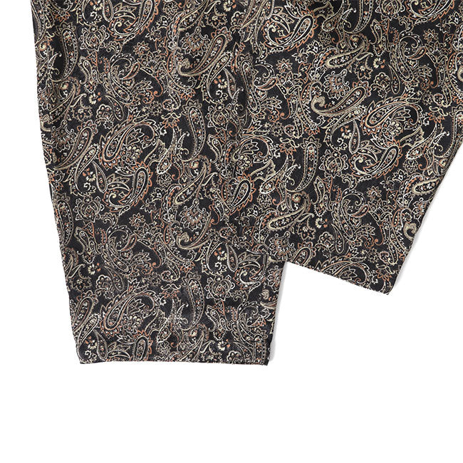 White Mountaineering PAISLEY SATIN SAROUEL PANTS WM2471407