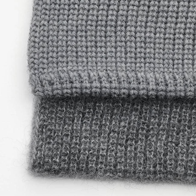 KIJIMA TAKAYUKI MERINO WOOL & KID MOHAIR COMBI SNOOD MKNY252009 **