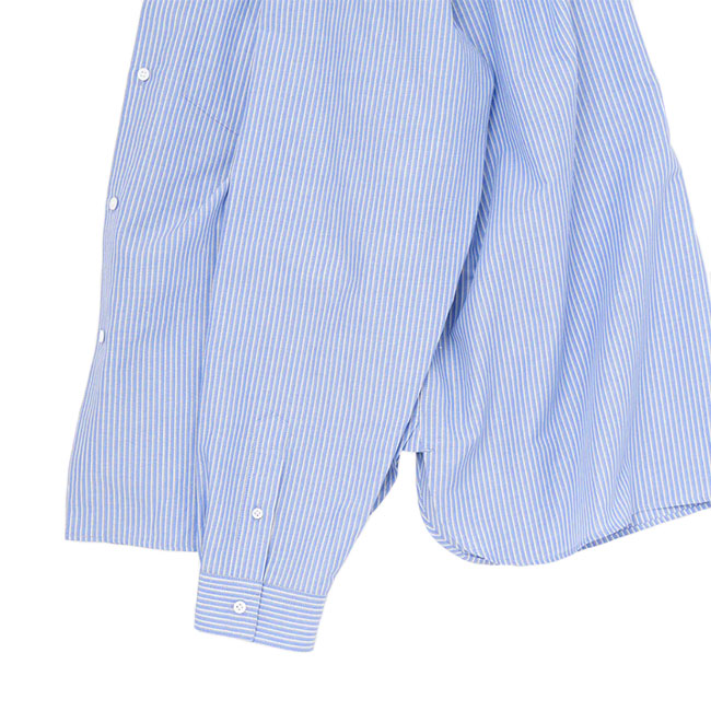 STILL BY HAND スティルバイハンド ストライプ レギュラーカラーシャツ SH00221 長袖シャツ メンズ