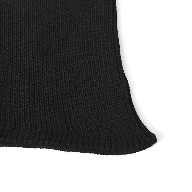 KIJIMA TAKAYUKI WOOL KNIT NECK MAEMER KN-212907