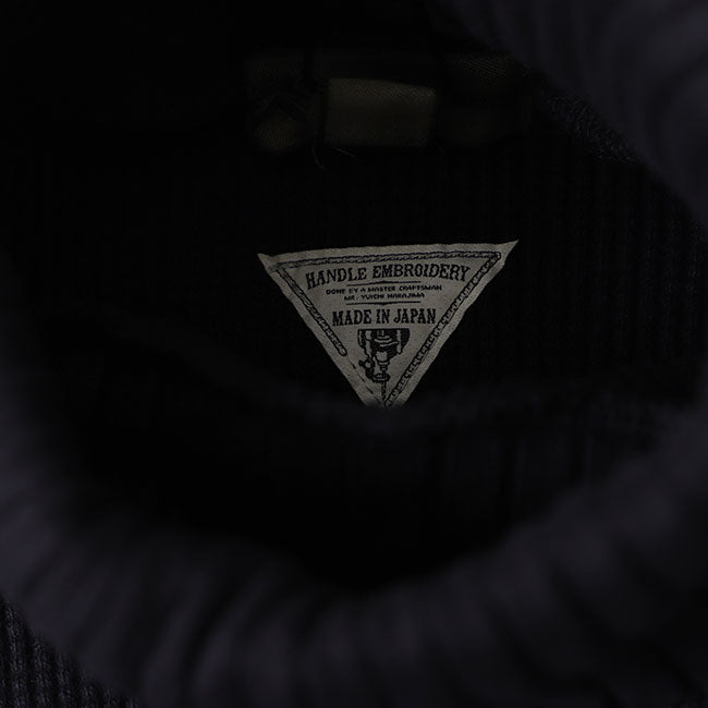 Nigel Cabourn ナイジェルケーボン タートルネック ビッグワッフル トレーナー 80390020025 ハイネック スウェット (メンズ)