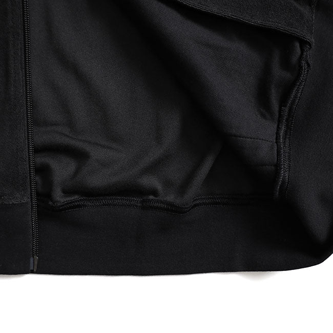 日本限定モデル adidas originals アディダス オリジナルス パイル地 トラックトップ ジャージ JX8971 黒 ブラック メンズ レディース