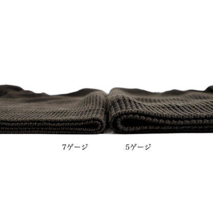 [予約商品] ANDERSEN-ANDERSEN アンデルセン アンデルセン NAVY CREWNECK ナチュラル セーター 5GG