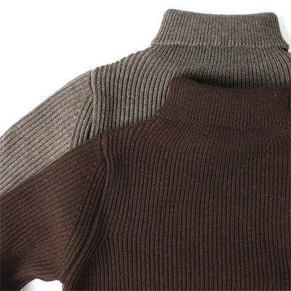 [予約商品] ANDERSEN-ANDERSEN アンデルセン アンデルセン NAVY TURTLENECK ナチュラル タートルネック セーター 5GG ハイネック (コピー)