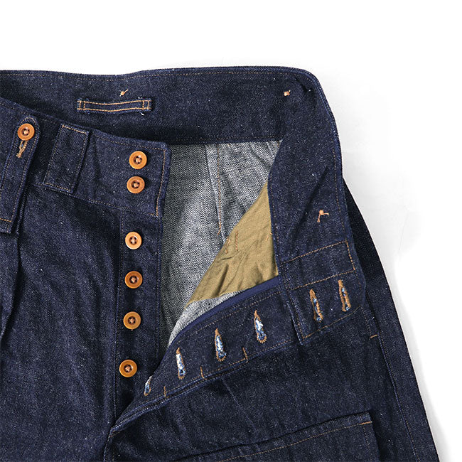 Nigel Cabourn ナイジェルケーボン ブリティッシュアーミーパンツ ルーズデニムパンツ 50030 ジーンズ メンズ