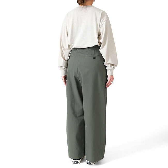 DANTON ダントン ワッペンロゴ クルーネック ロンT DT-C0200 TCB 長袖Tシャツ メンズ レディース