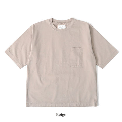 Still By Hand スティルバイハンド オーバーサイズ 胸ポケット Tシャツ CS04202 半袖Tシャツ (メンズ)