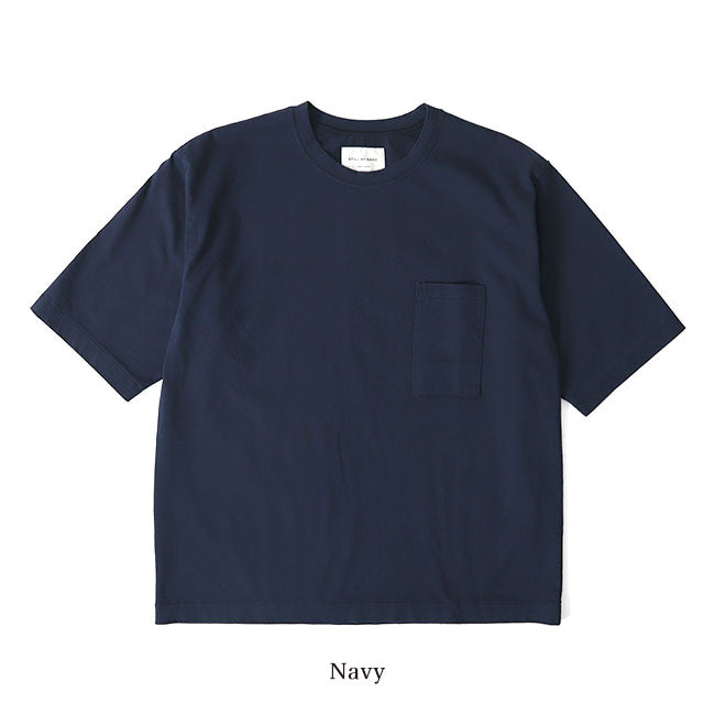 Still By Hand スティルバイハンド オーバーサイズ 胸ポケット Tシャツ CS04202 半袖Tシャツ (メンズ)