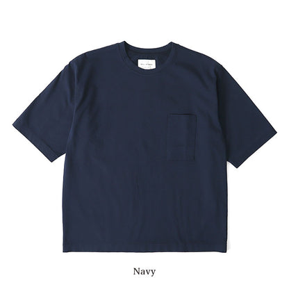 Still By Hand スティルバイハンド オーバーサイズ 胸ポケット Tシャツ CS04202 半袖Tシャツ (メンズ)