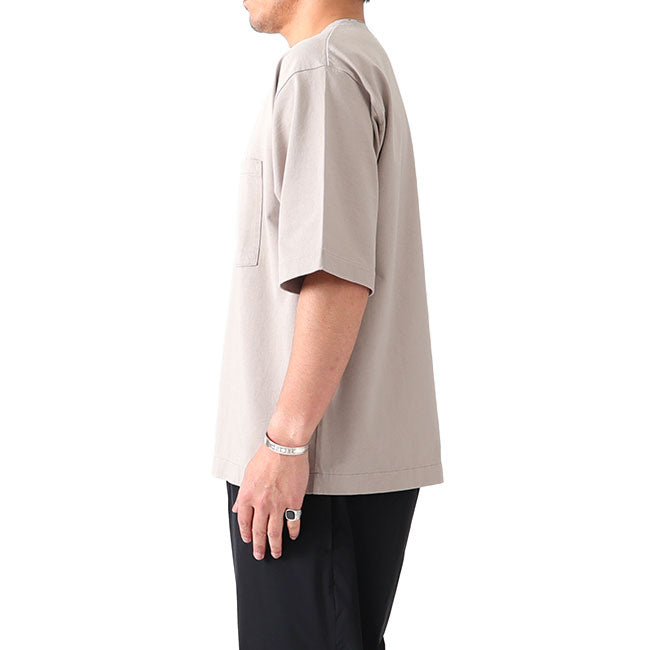 Still By Hand スティルバイハンド オーバーサイズ 胸ポケット Tシャツ CS04202 半袖Tシャツ (メンズ)
