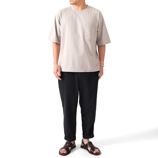 Still By Hand スティルバイハンド オーバーサイズ 胸ポケット Tシャツ CS04202 半袖Tシャツ (メンズ)