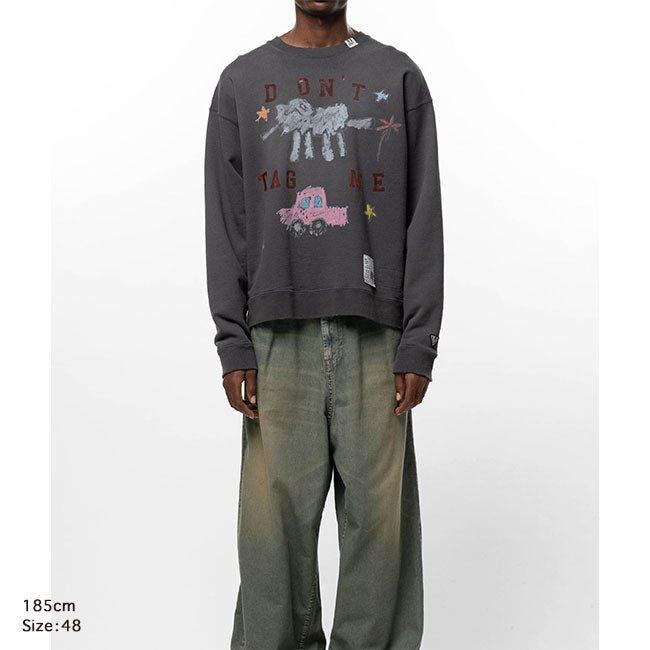 Maison MIHARA YASUHIRO Kids Doodle Printed Sweatshirt J17PO763