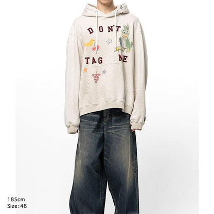 Maison MIHARA YASUHIRO Kids Doodle Printed Hoodie J17HD762