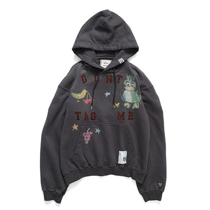 Maison MIHARA YASUHIRO Kids Doodle Printed Hoodie J17HD762