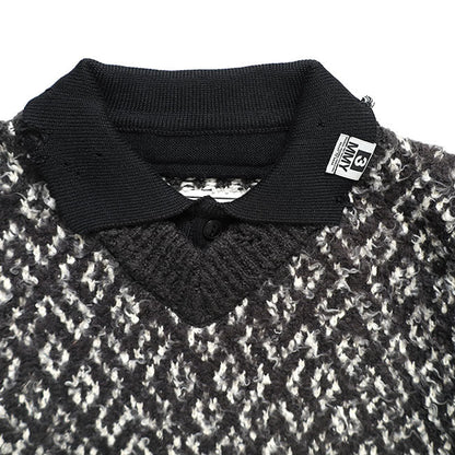 Maison MIHARA YASUHIRO Layered Knit Sweater A17SW502