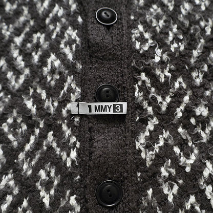 Maison MIHARA YASUHIRO Layered Knit Cardigan A17CD501
