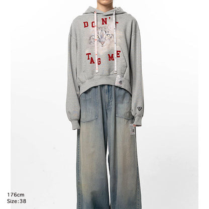 Maison MIHARA YASUHIRO CAT PRINTED HOODIE K17HD741