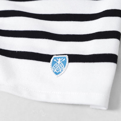ORCIVAL オーシバル ラッセル ボーダー ルーズフィット ボートネック バスクシャツ 6819 ロンT 長袖Tシャツ(レディース)