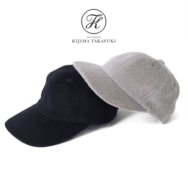 KIJIMA TAKAYUKI ANGORA WOOL SHAGGY CAP 242921