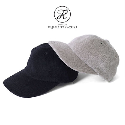 KIJIMA TAKAYUKI ANGORA WOOL SHAGGY CAP 242921