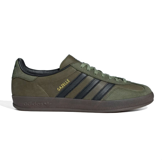 adidas アディダスオリジナルス GAZELLE INDOOR ガゼル インドア スニーカー IH4772 オリーブ シューズ ガムソール メンズ レディース