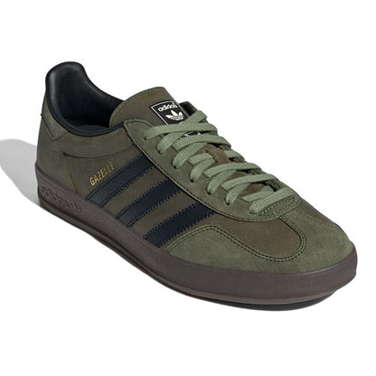 adidas アディダスオリジナルス GAZELLE INDOOR ガゼル インドア スニーカー IH4772 オリーブ シューズ ガムソール メンズ レディース