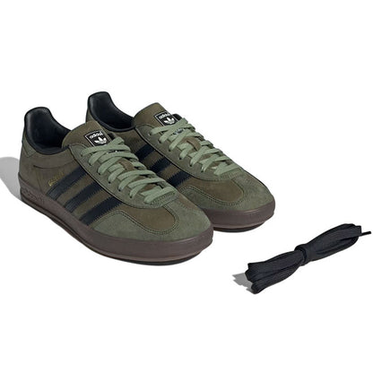 adidas アディダスオリジナルス GAZELLE INDOOR ガゼル インドア スニーカー IH4772 オリーブ シューズ ガムソール メンズ レディース