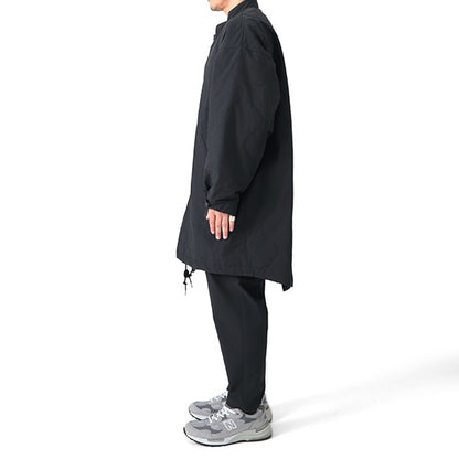 STILL BY HAND スティルバイハンド フィッシュテール ミリタリー シンサレート キルトコート CO02223 黒 ノーカラーコート メンズ