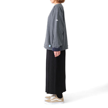 ORCIVAL オーシバル フリースライニング コットンロード ボートネック バスクシャツ OR-C0028 CMJ カットソー ロンT レディース