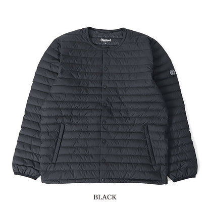 ORCIVAL オーシバル クルーネック インナーダウン ジャケット OR-A0086 DPL 中綿 カーディガン メンズ