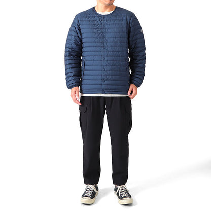 ORCIVAL オーシバル クルーネック インナーダウン ジャケット OR-A0086 DPL 中綿 カーディガン メンズ