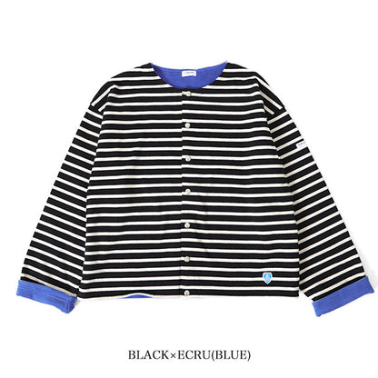 ORCIVAL オーシバル フリースライニング コットンロード クルーネック カーディガン OR-C0159 CMJ レディース