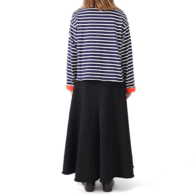 ORCIVAL オーシバル フリースライニング コットンロード クルーネック カーディガン OR-C0159 CMJ レディース