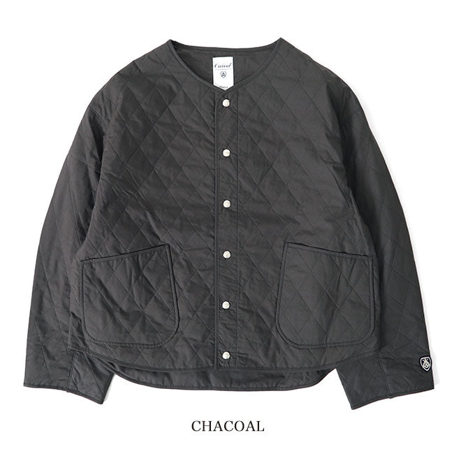 ORCIVAL オーシバル インサレーション カラーレス ショート キルトジャケット OR-A0217 MTY 中綿 ブルゾン レディース