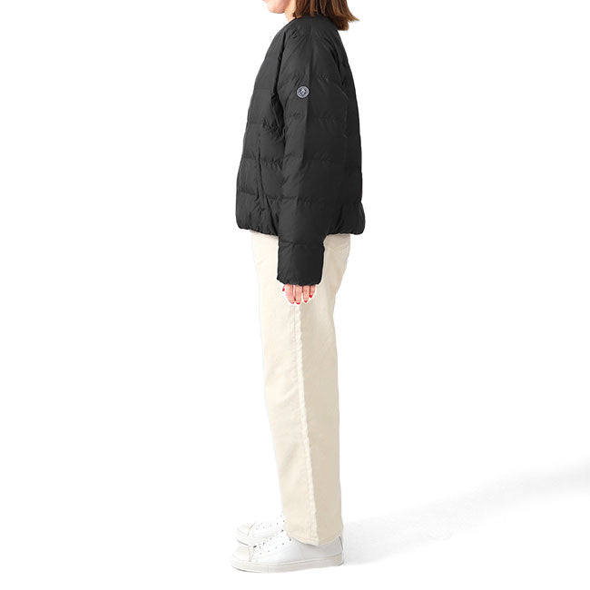 ORCIVAL オーシバル インナーダウン カラーレス ショートブルゾン キルトジャケット OR-A0222 DPL 中綿 レディース