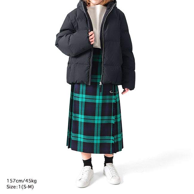 ORCIVAL オーシバル マットタフタ フード付き ダウンジャケット OR-A0226 MAT レディース