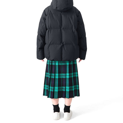 ORCIVAL オーシバル マットタフタ フード付き ダウンジャケット OR-A0226 MAT レディース