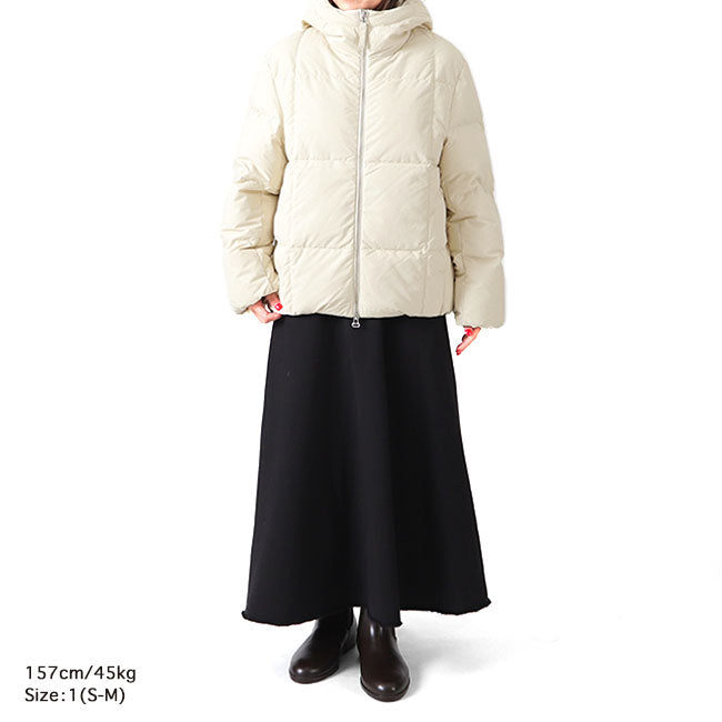 ORCIVAL オーシバル マットタフタ フード付き ダウンジャケット OR-A0226 MAT レディース