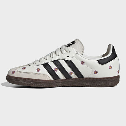 adidas アディダスオリジナルス SAMBA OG W フラワー刺繍 サンバ IF4398 白 花柄 メンズ レディース