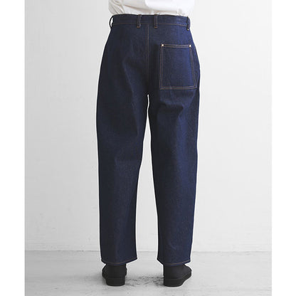 Traditional Weatherwear トラディショナルウェザーウェア UNIONSLACKS 102D DENIM ユニオンスラック インディゴデニム ワイドジーンズ メンズ